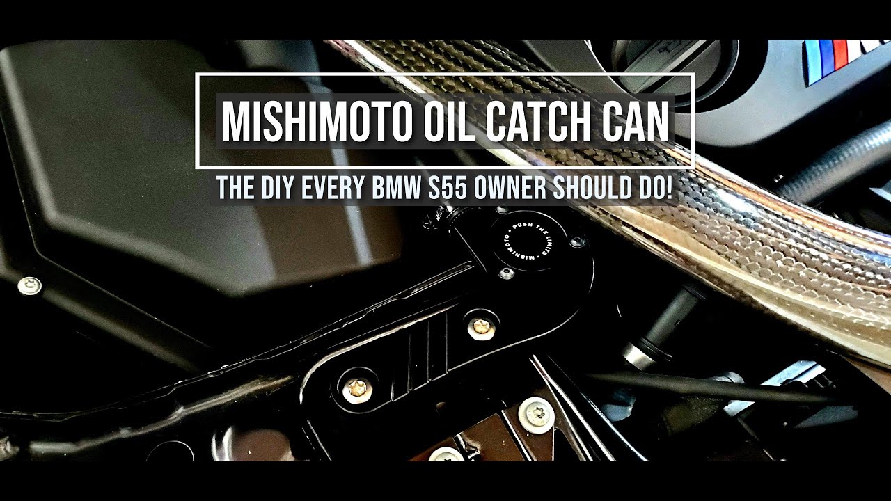 The upgrade EVERY BMW F8X owner should do - The Mishimoto oil catch can with full DIY install!