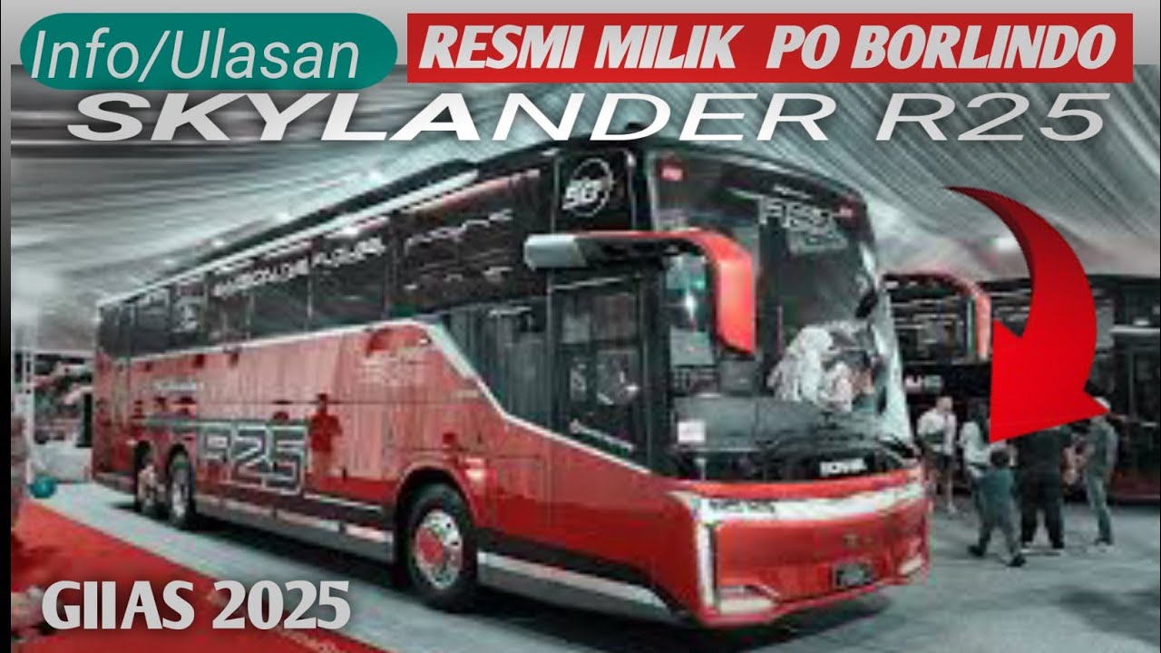 PO BORLINDO resmi Akuisisi SKYLANDER R25  di GIIAS 2025 