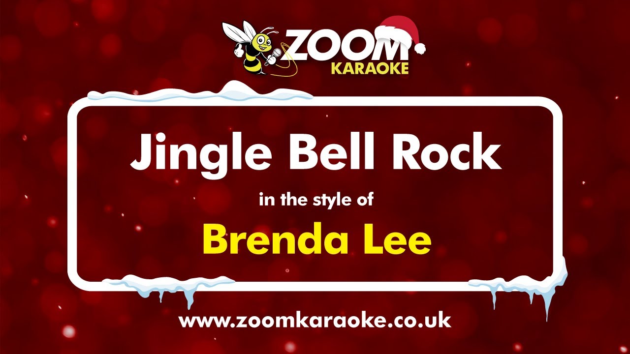 Brenda Lee - Jingle Bell Rock - Karaoke Version from Zoom Karaoke
