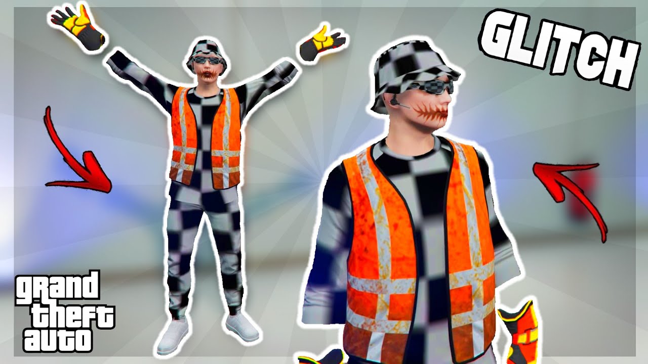 ✔AVOIR UNE TENUE MODDER EN DAMIER + GILET D'EBOUEUR✔GTA 5 ONLINE !