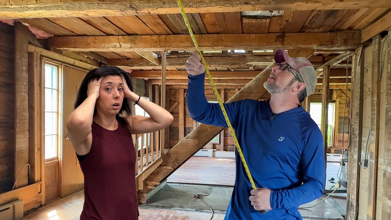 We FOUND Structural PROBLEMS! Renovating Our 150 Year OLD Farm House