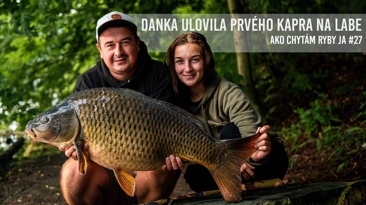 Ako si Danka ulovila prvého kapra na rieke LABE - Lov Kapra 2023 | Ako Chytám Ryby Ja #27