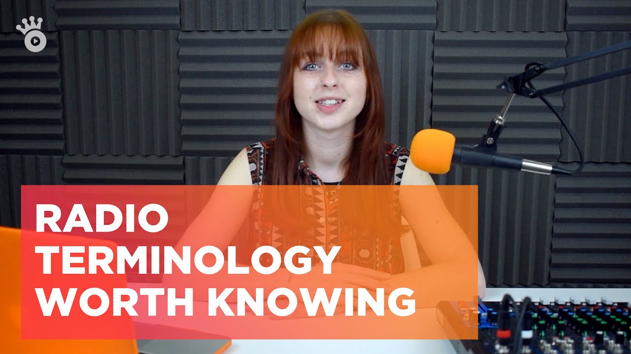 Radio terminology worth knowing 🗒️