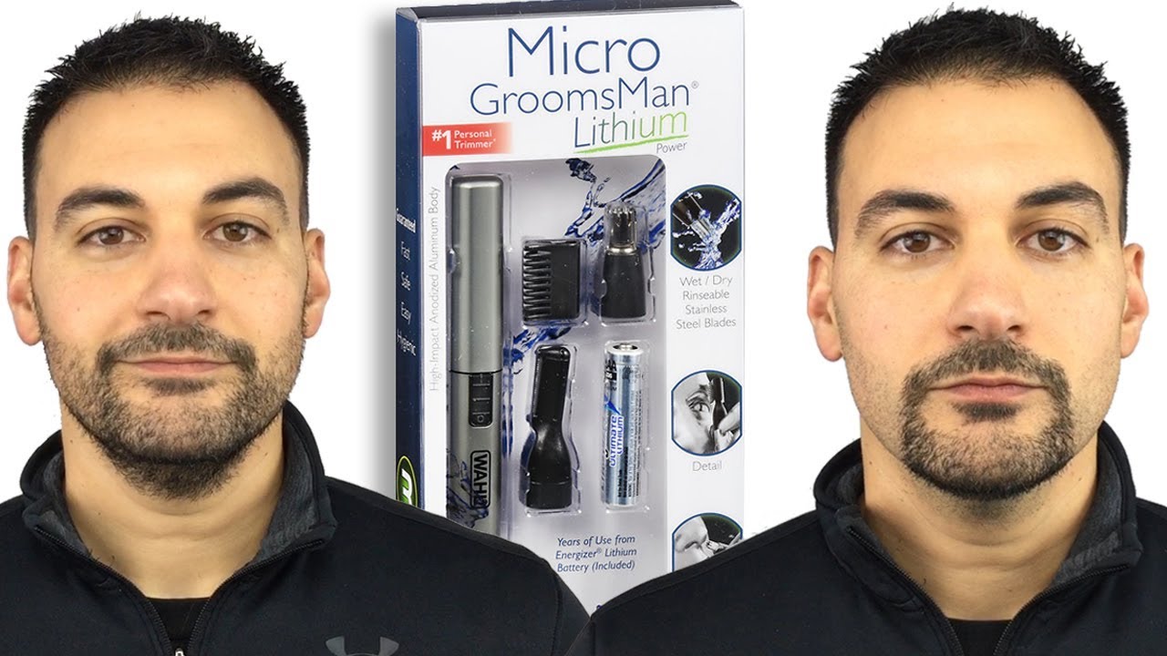 Beard Trimming - Wahl Micro GroomsMan Precision Trimmer - Model 5640