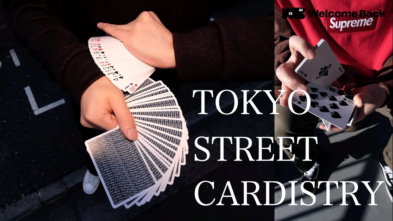 TOKYO STREET CARDISTRY feat Tomoya,Kiichi & Yuya. カーディストリー