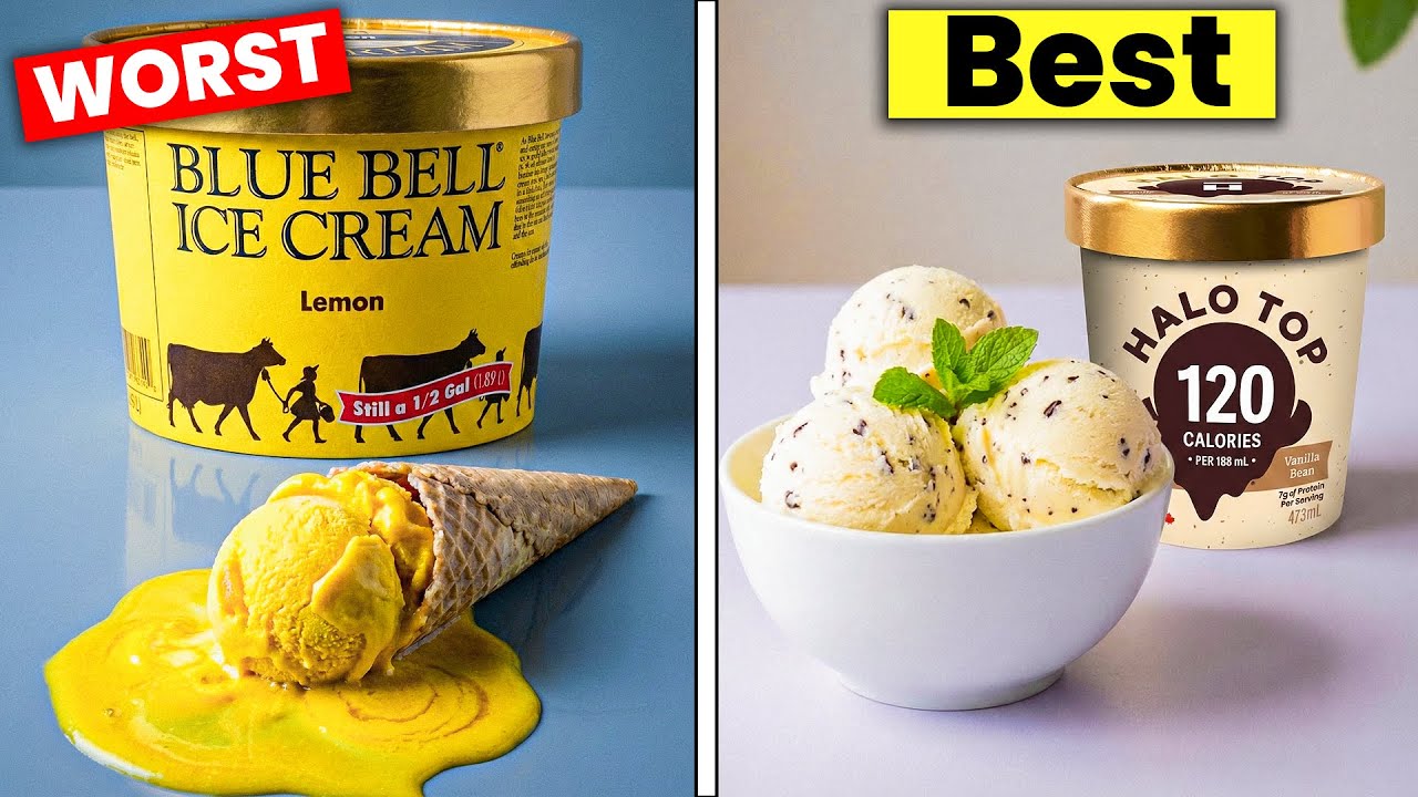 Don't Eat These 5 Ice Cream Brands & 5 You should Buy