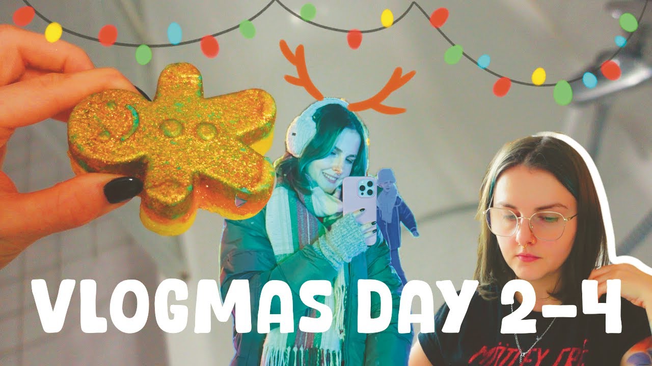 VLOGMAS 2024 / Праздничная суета в Германии / Одна на каток?/ Лучший ежедневник 2025