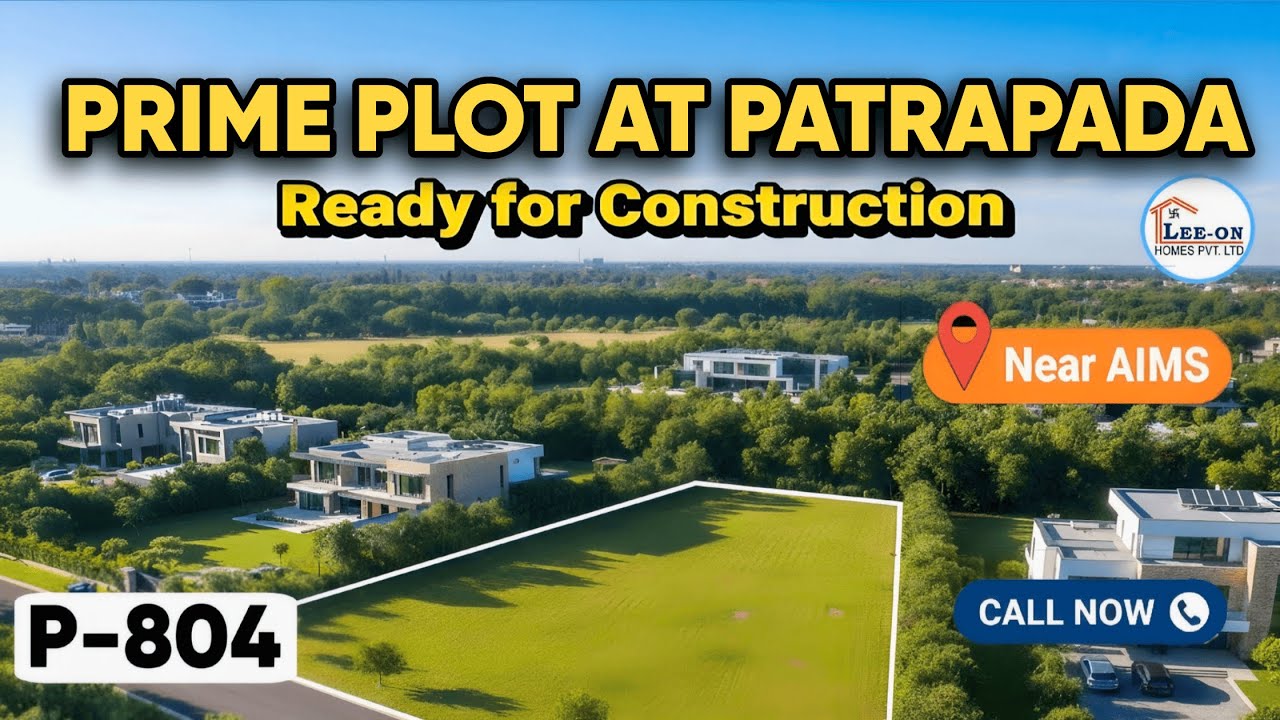 PRIME LOCATION PLOT FOR SALE AT PATRAPADA #bhubaneswar #property #realestate #plotsforsale