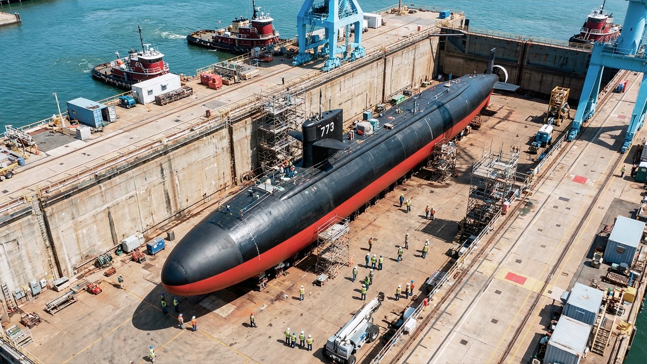How US Navy Rolling Out Newly Repaired $2 Billion Nuclear Submarine After 2-Year Overhaul