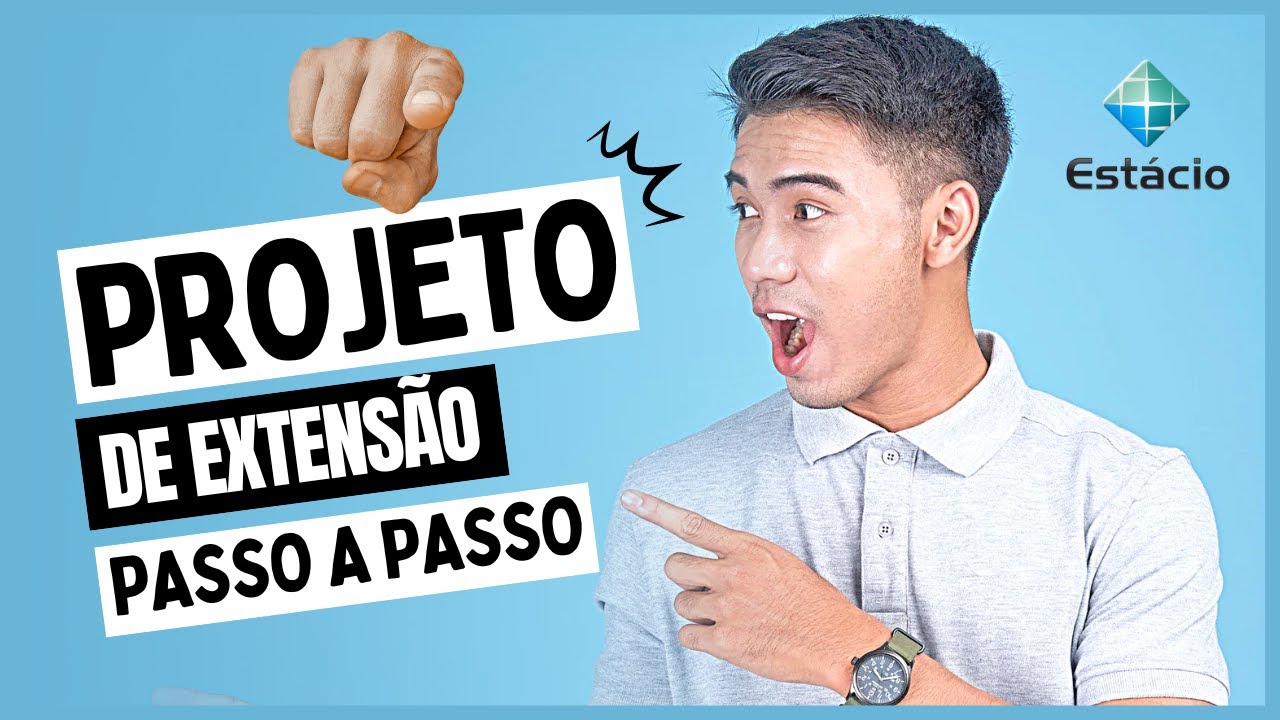 COMO FAZER PROJETO DE EXTENSÃO DA ESTÁCIO - MODELO NO WHATSAPP