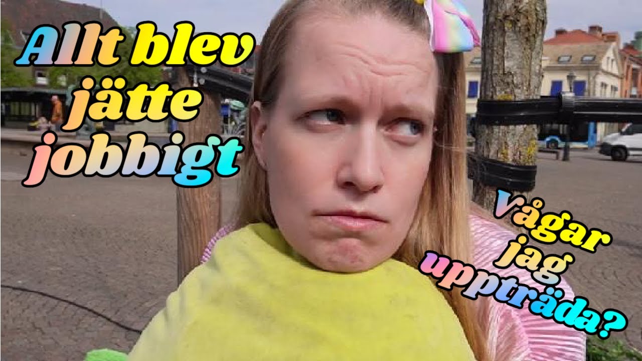 Vlogg | Upptr&auml;der med min nya l&aring;t