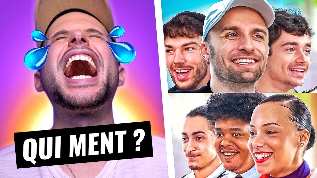 Squeezie - QUI EST L'IMPOSTEUR ? #11 (Ft. Charles Leclerc & Pierre Gasly) | REACTION (EXTRAIT)