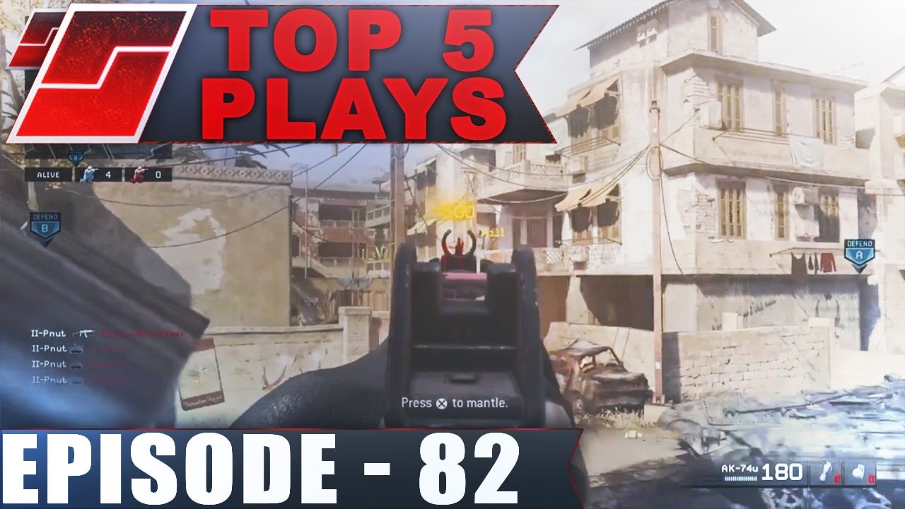Semscure - Top 5 Plays #82 (MWR / IW Gamebattles)