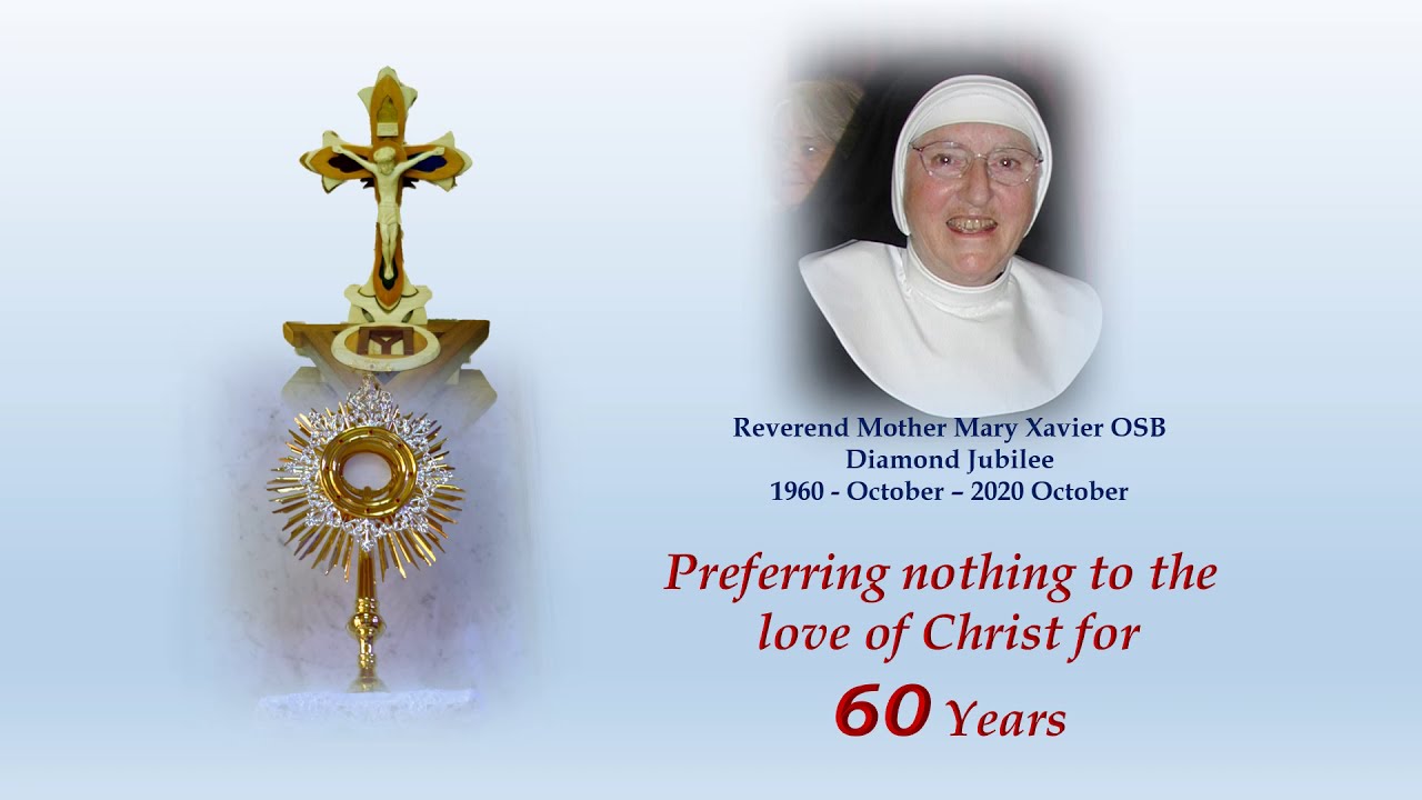Happy Diamond Jubilee Rev.  Mother M.  Xavier