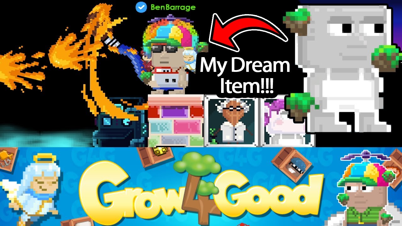 Grow4Good 2024 All New Items! DIRT AURA!!! | Growtopia