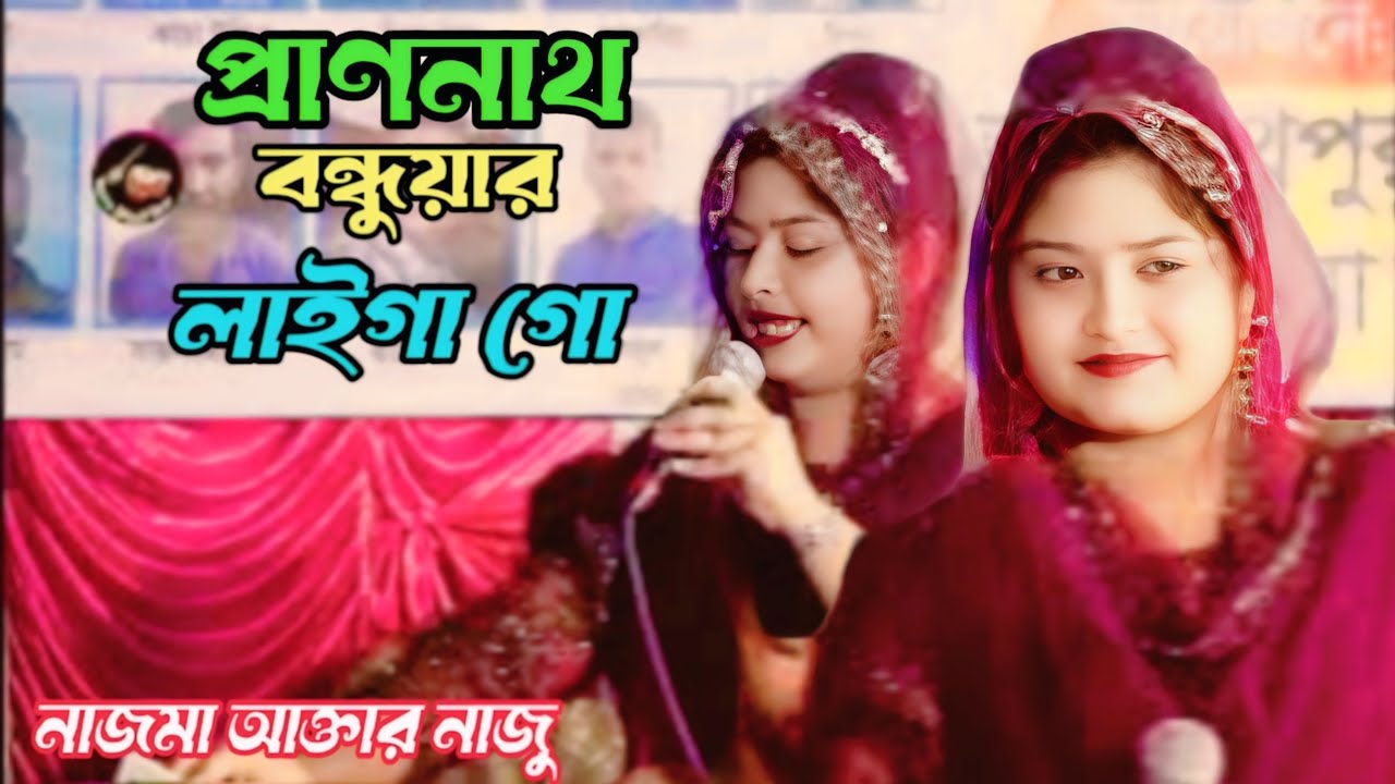 প্রাণনাথ বন্ধুয়ার লাইগা গো আমি ধুইরা জুড়ে মরি প্রানো সখি গো/শিল্পী নাজমা আক্তার নাজু