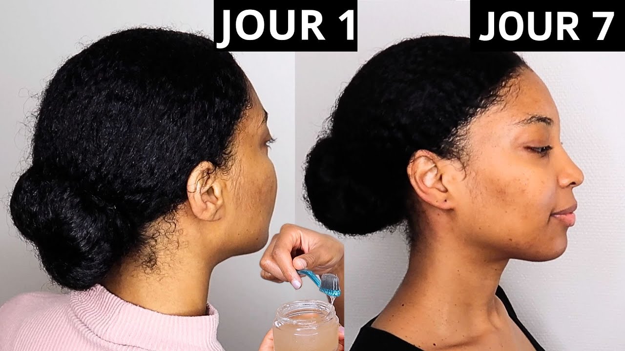Ma Coiffure Protectrice : Routine Capillaire Sur Une Semaine l Huiles De Girofle, Coco, Gel De Lin