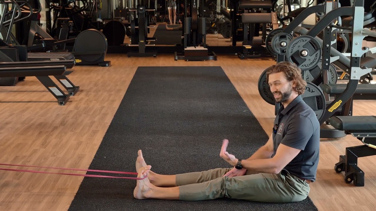 Band Resisted Tibialis Raise