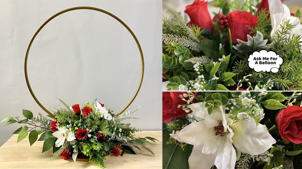 Easy Christmas Centerpiece