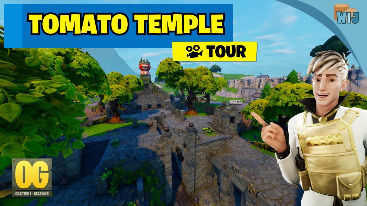 Tomato Temple Tour | Fortnite OG CH1 S5