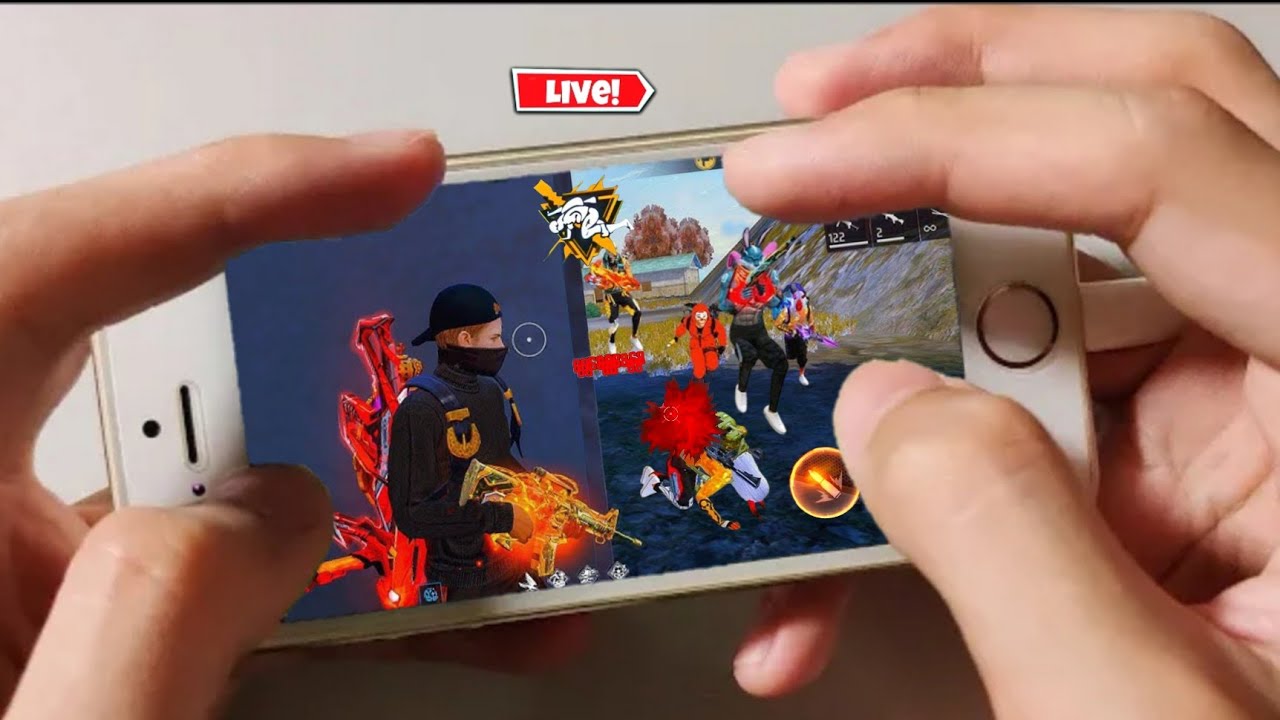 Iphone 6s in Br rank Free Fire full Handcam gameplay +16gb ram test 2025 🔥