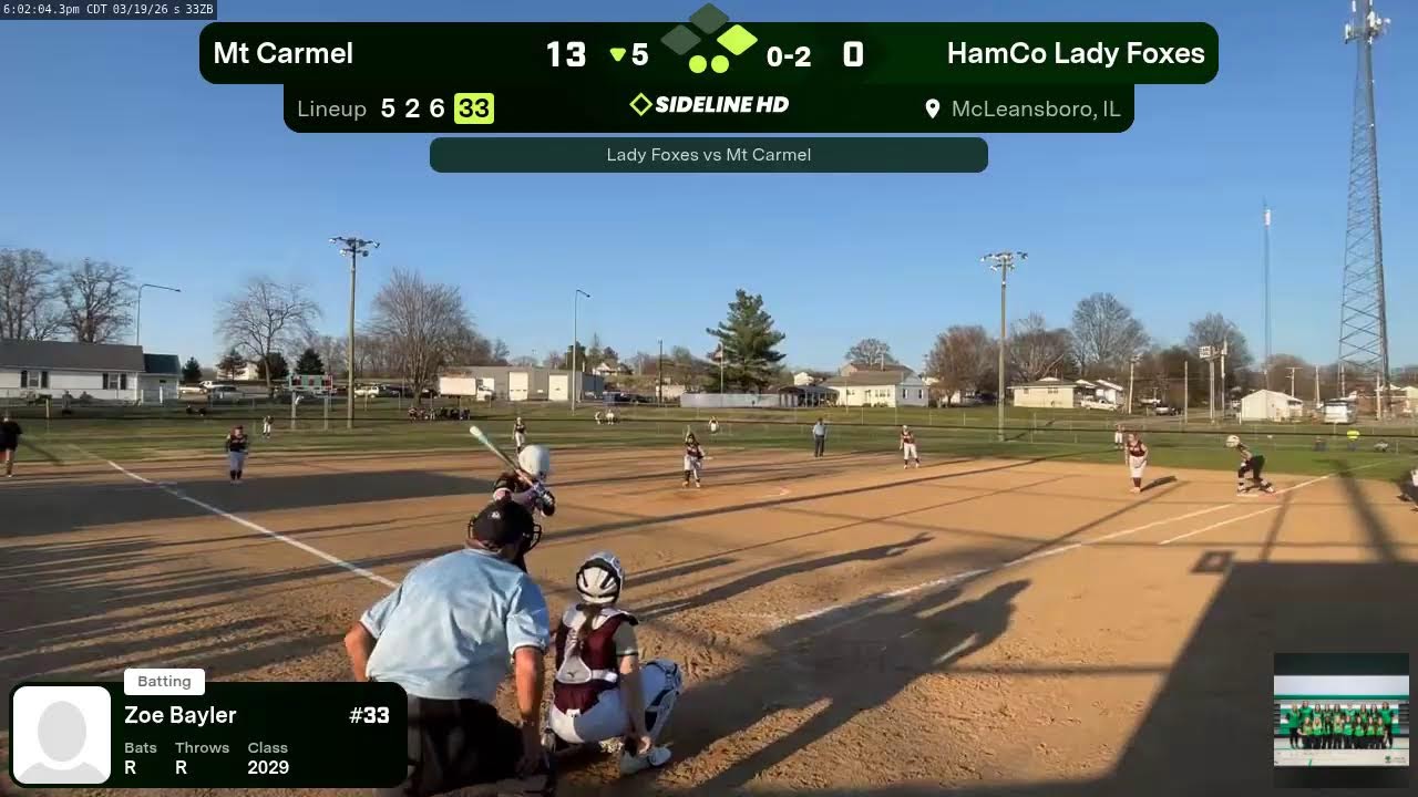 HamCo Lady Foxes Softball