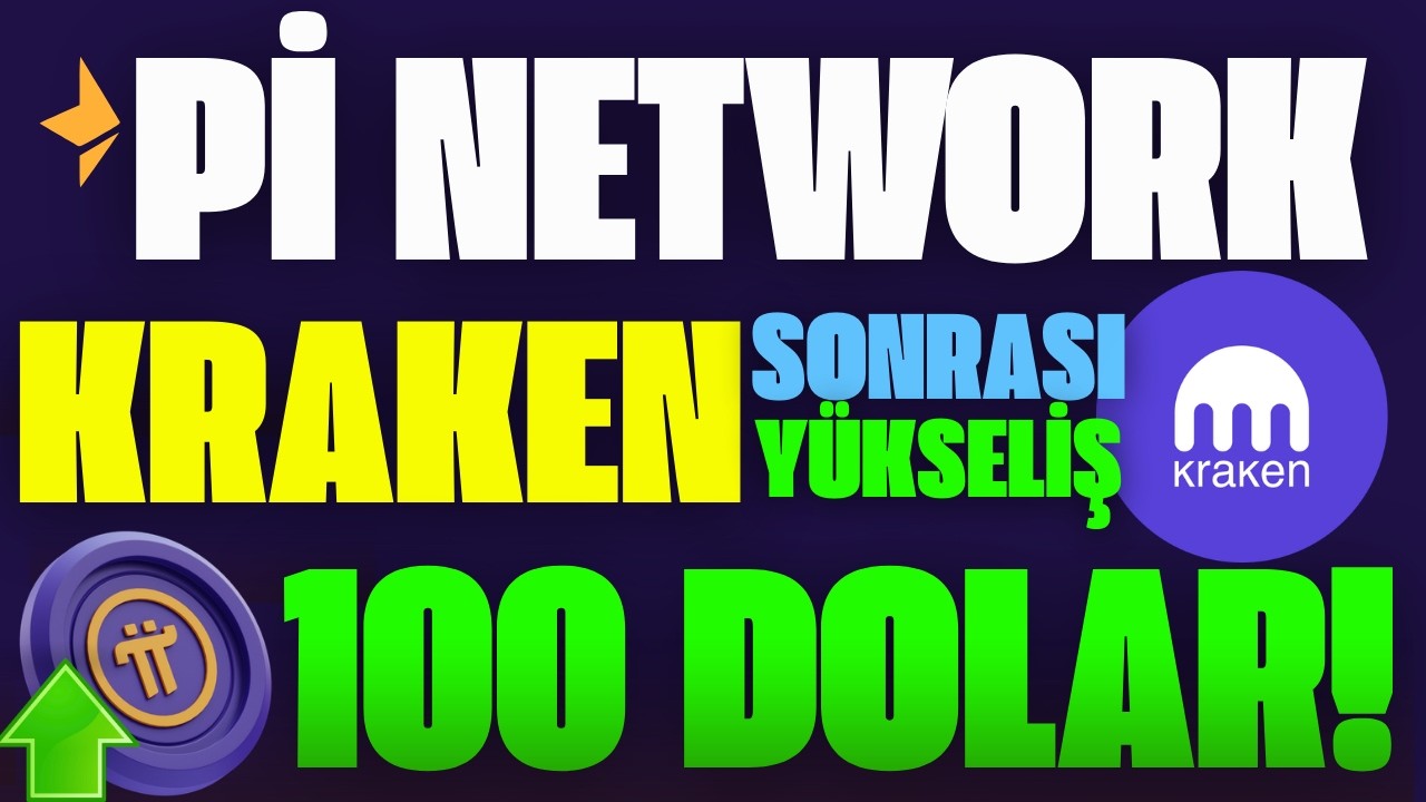 Pİ COİN SON DAKİKA !🔥 - Pİ NETWORK 100 DOLAR ! 🚀 - Pİ KRAKEN LİSTELENMESİ SONRASI ! 👀