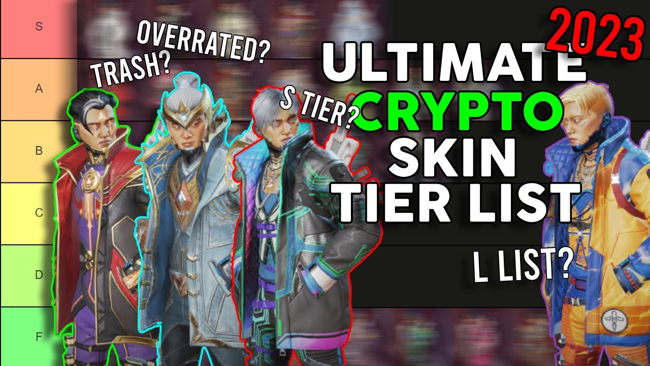 THIS IS THE BEST CRYPTO SKIN TIER LIST IN APEX LEGENDS 2023!