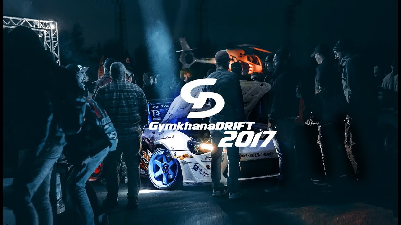 Gymkhana Drift Östersund 2017 - 4K