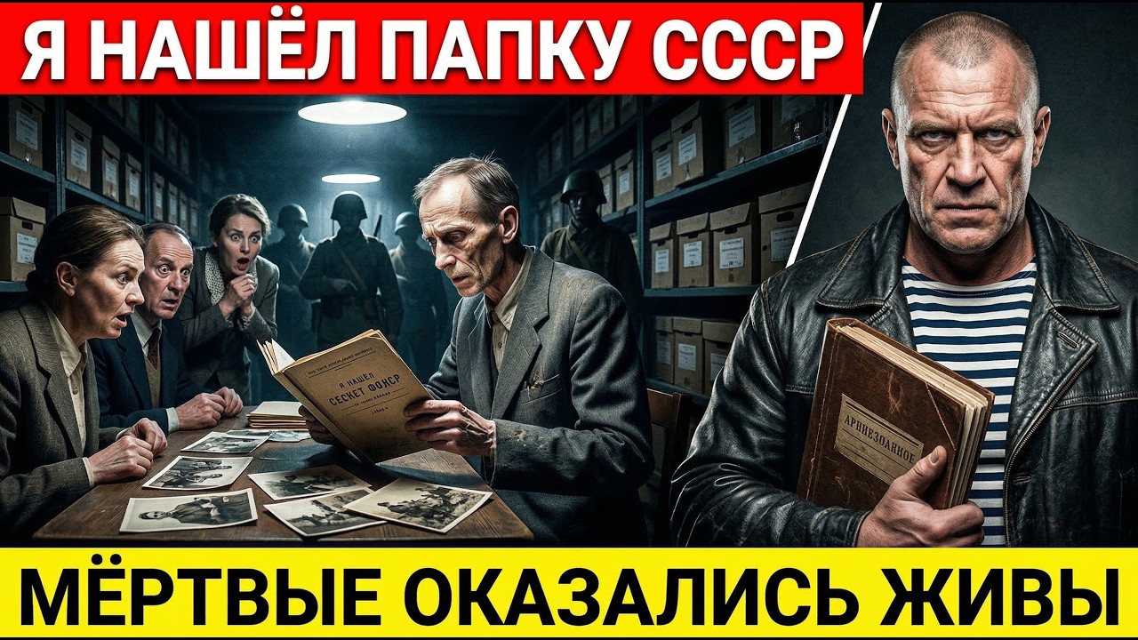 АРХИВИСТ НАШЁЛ ПАПКУ СССР. ЗРЯ…