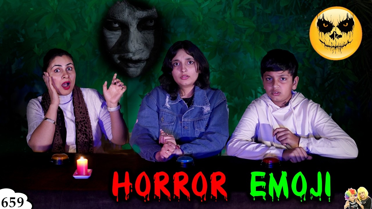 HORROR EMOJI | Ep 659 | Funny Horror Challenge | Aayu and Pihu Show