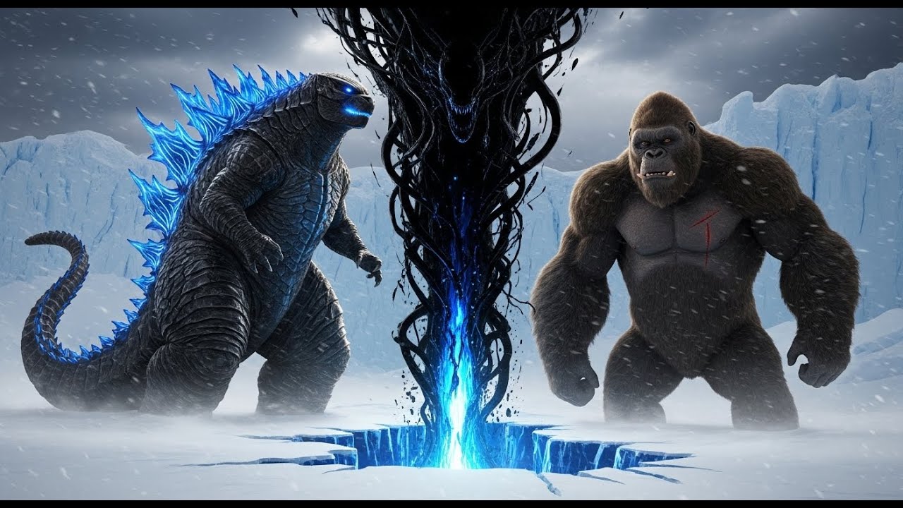 Godzilla vs Kong: The Rise of Darkness in Antarctica