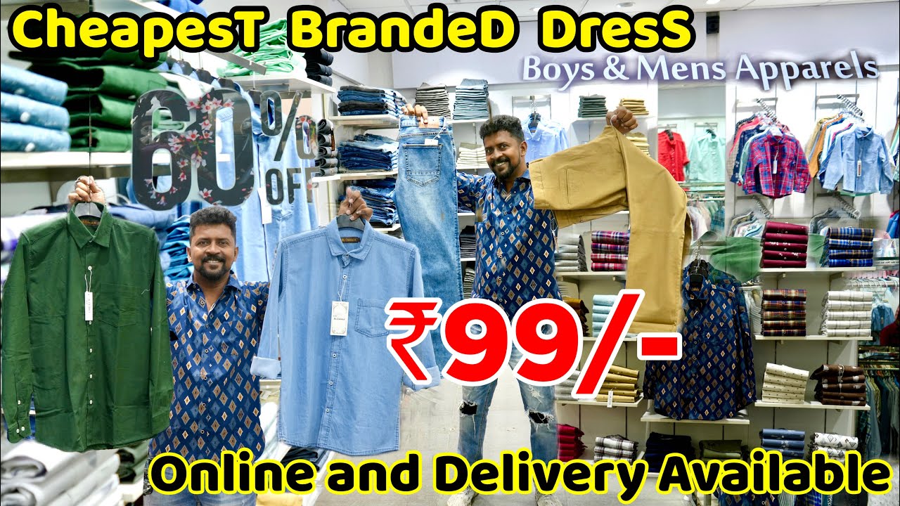 Cheapest Branded Shirts, T Shirts, Jeans | Trending Collection Low Price | Nanga Romba Busy