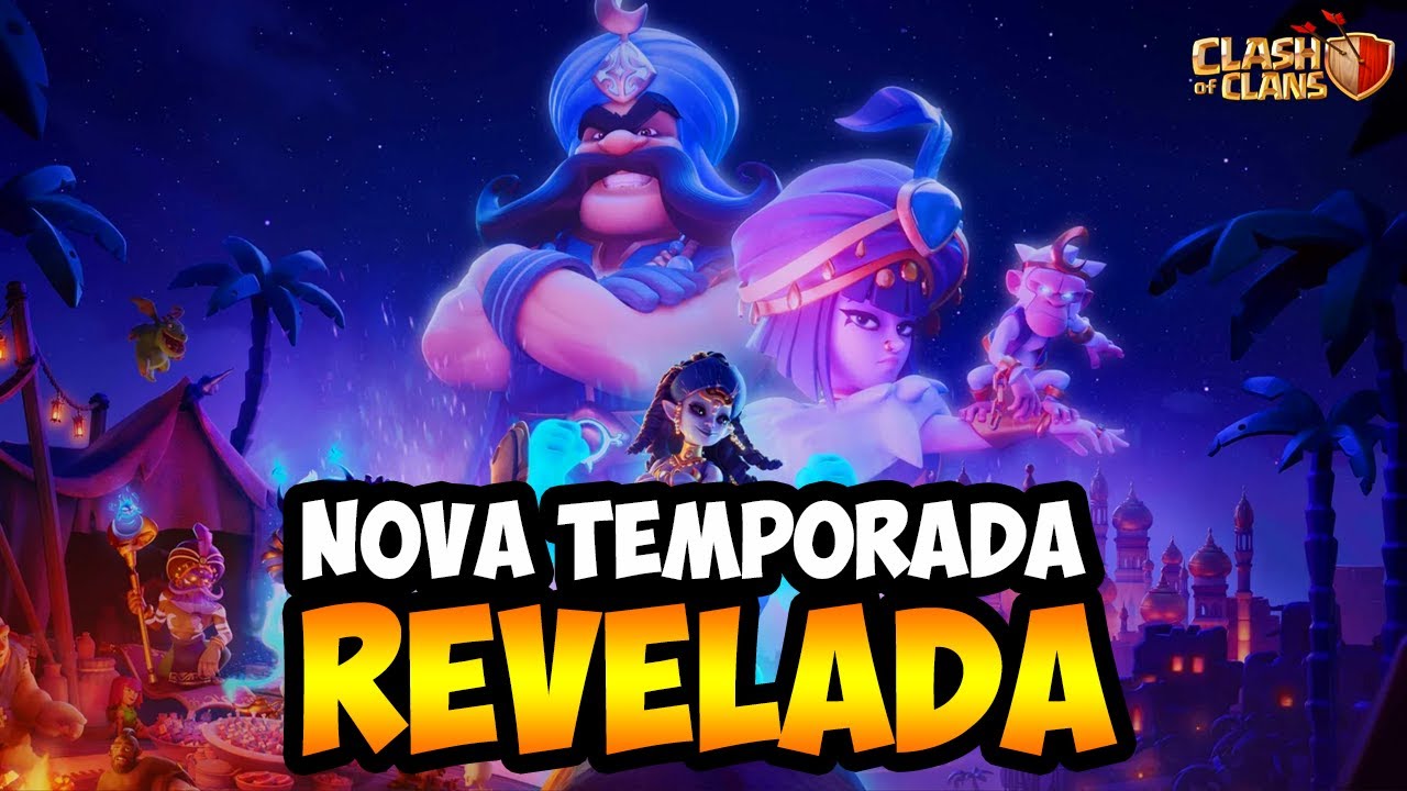 REVELADO A PRIMEIRA TEMPORADA DE 2026 NO CLASH OF CLANS!