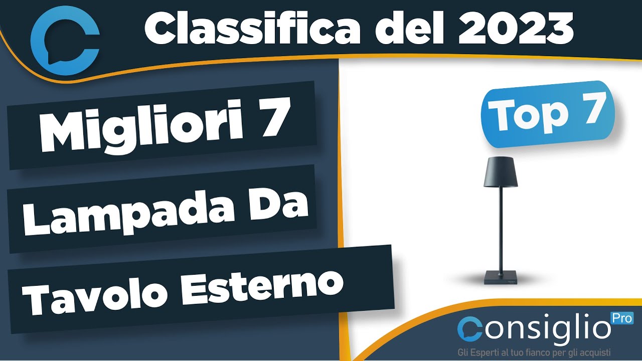 Migliori lampada da tavolo esterno Top 7 del 2023