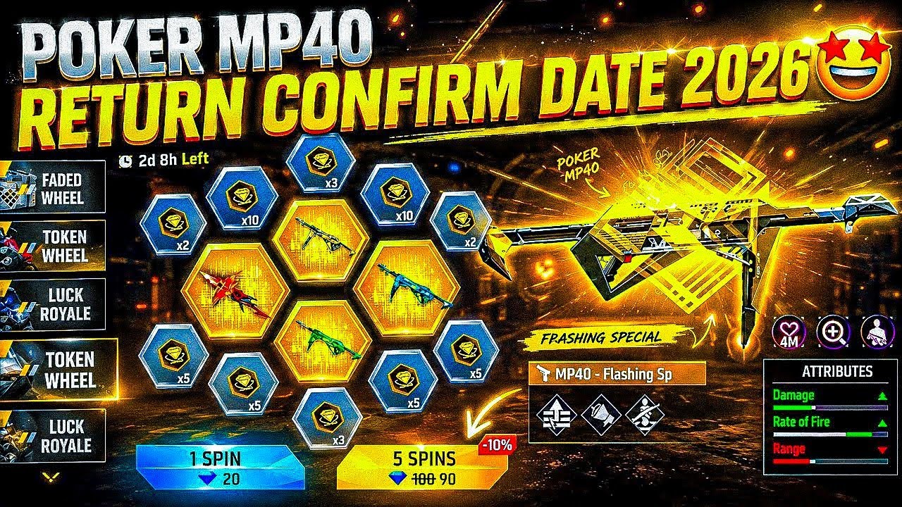 😍💥Poker MP40 Return Confirmed Date🥳 | Poker MP40 Return | Poker MP40 Return Confirmed Date 2026