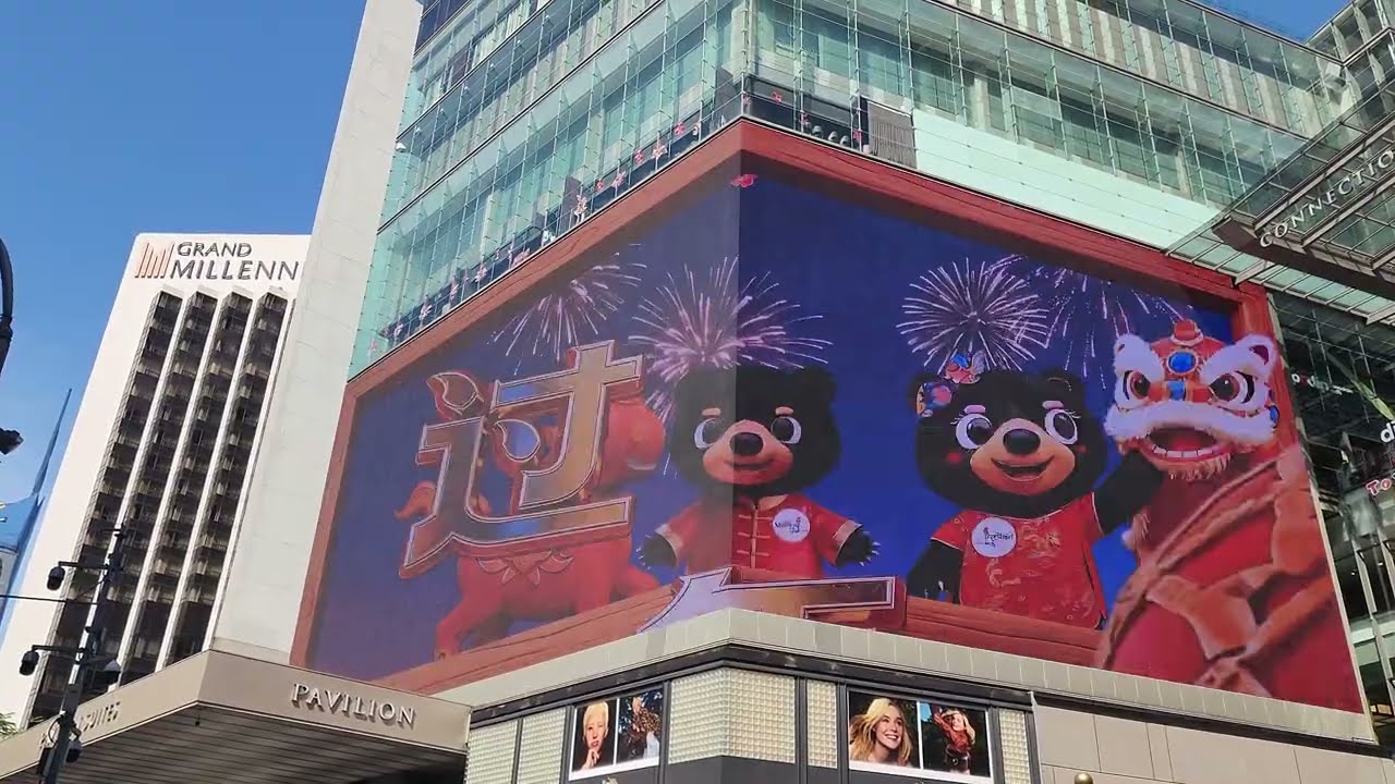Chinese New Year of the Horse 3D Ads Pavilion Bukit Bintang Kuala Lumpur KL @explorekualalumpur