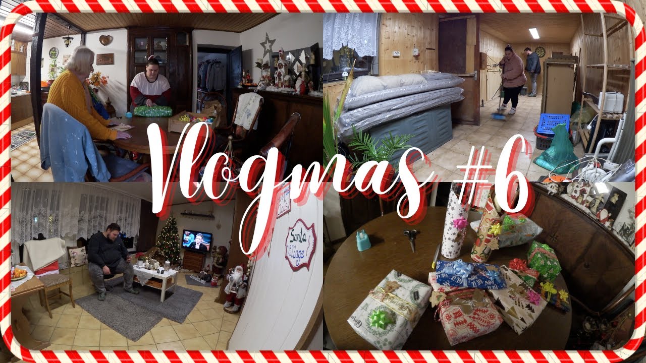 HAPPY NIKOLAUS 🎅🏻 ⎮ GESCHENKE einpacken mit OMA 😍 ⎮ KELLER CHAOS 😂 ⎮ VLOGMAS #6 🎄 ⎮ Our Jaily Life