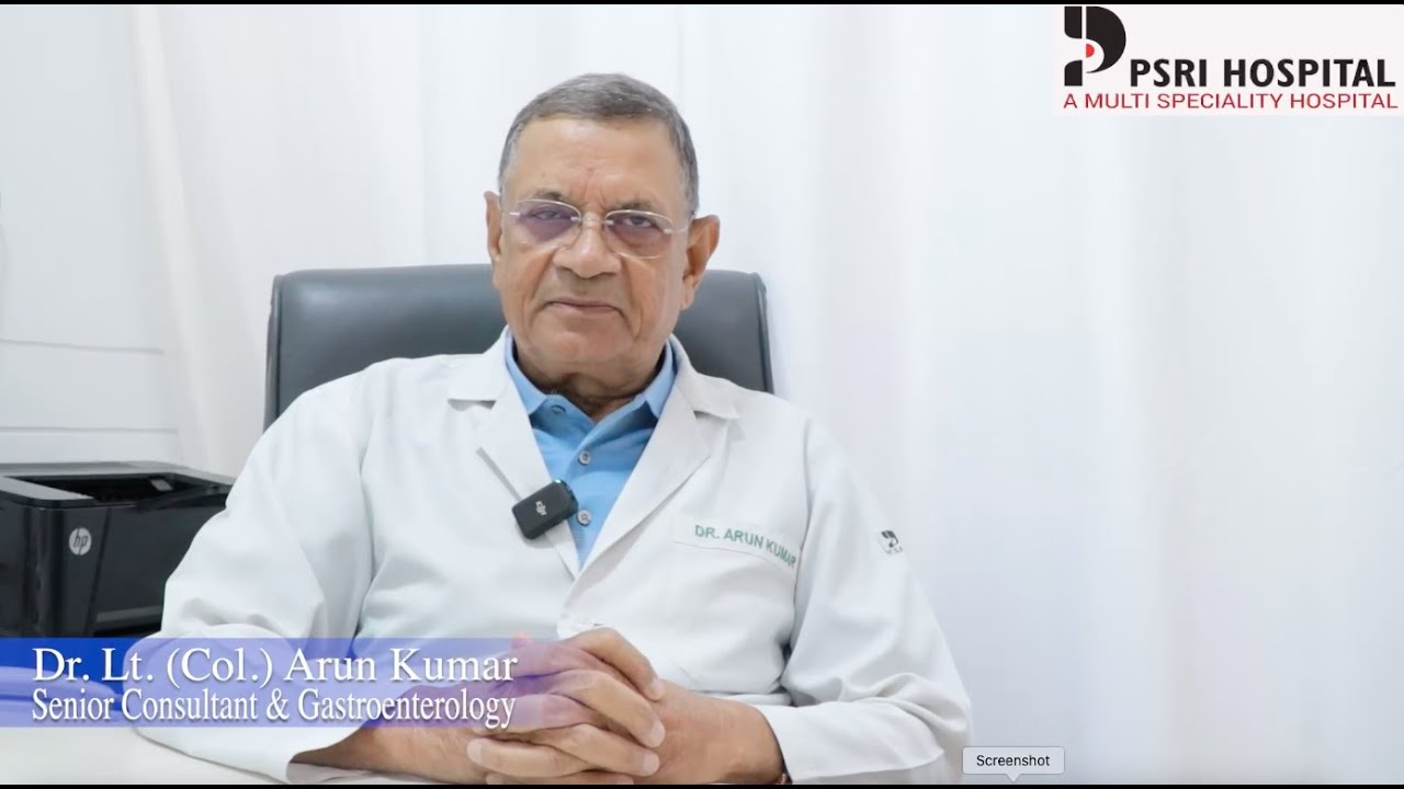 Meet Dr. Lt. (Col.) Arun Kumar: A Leading Gastroenterologist with 51 Years of Expertise!
