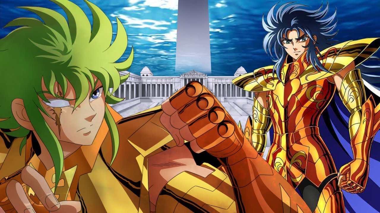 Saint seiya: ¡INCREÍBLE! ISAAC ENFRENTO A KANON DE DRAGÓN MARINO - opiniones - datos y mas