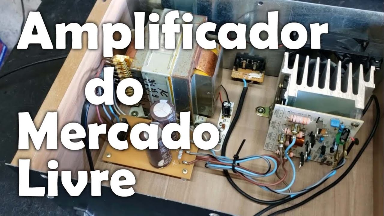 Amplificador Mercado Livre