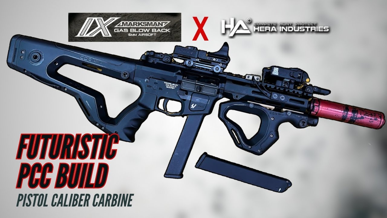 Marksman IX + Hera Arms CQR Gen 2, Airsoft