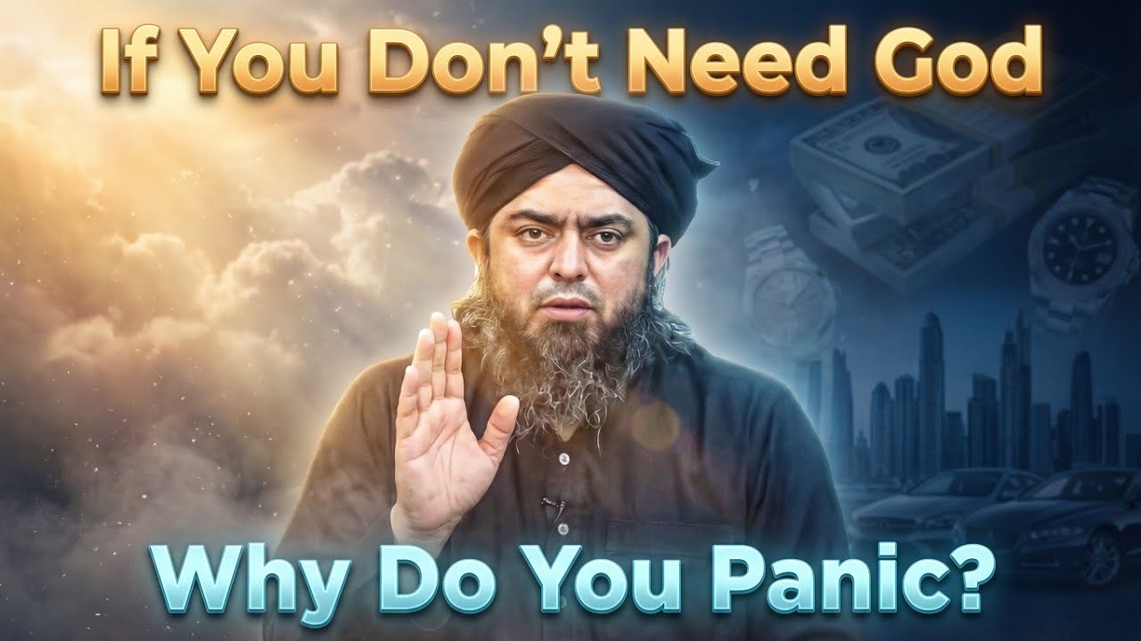 [English] Why Do We Remember God Only in Hard Times? A Logical Answer | Engineer Ali Mirza