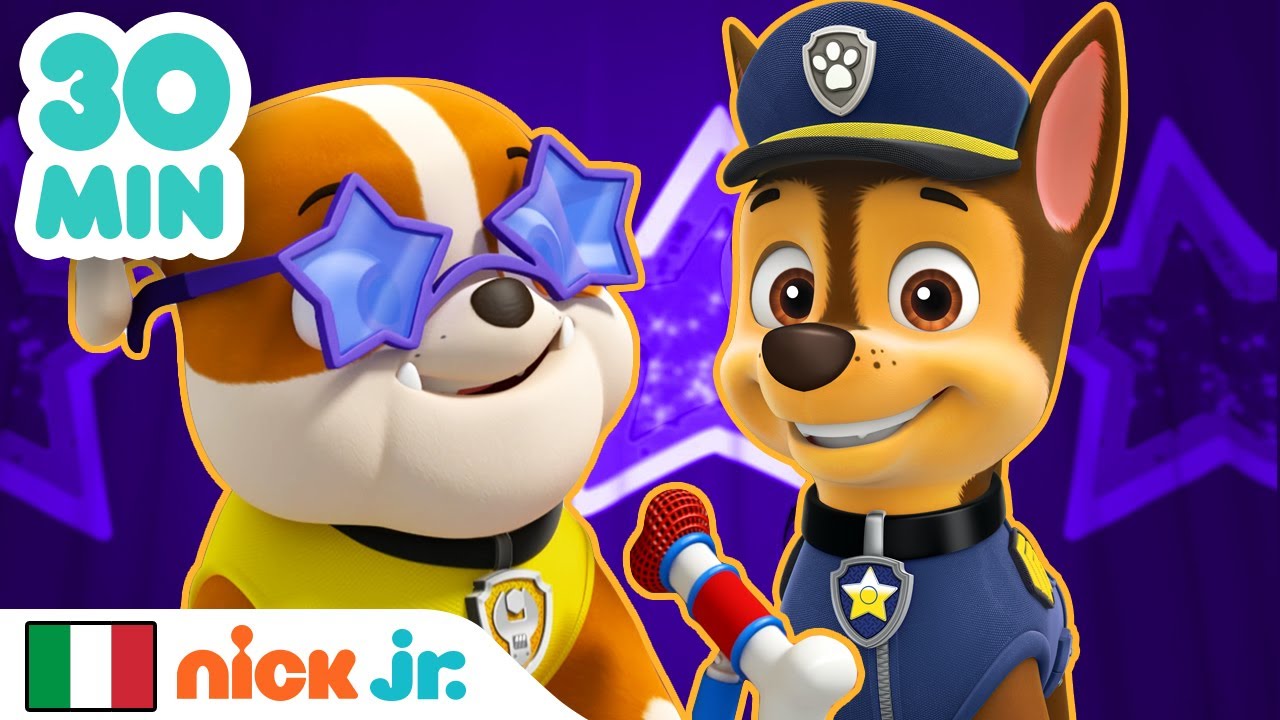 Paw Patrol - La Squadra dei Cuccioli | 30 MINUTI di Avventure con la Squadra dei Cuccioli | Nick Jr.