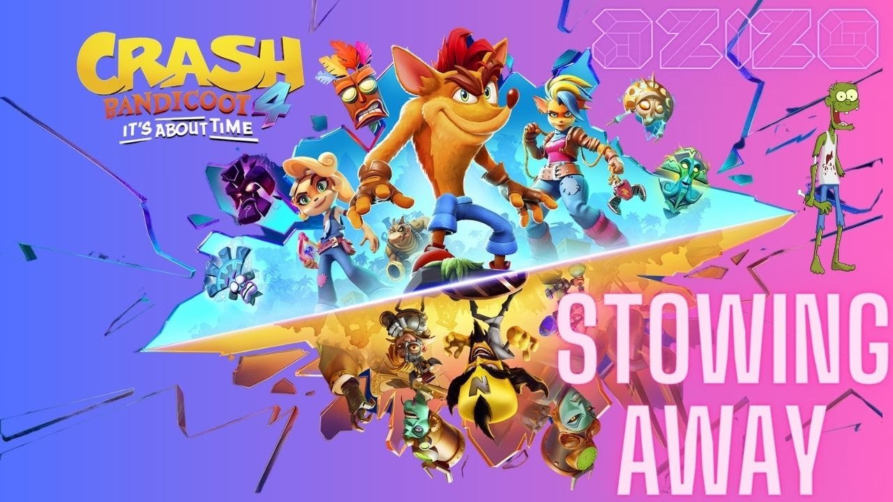 Crash Bandicoot 4: stowing away play walkthrough #crashbandicoot4ps4  #cashbandicoot4