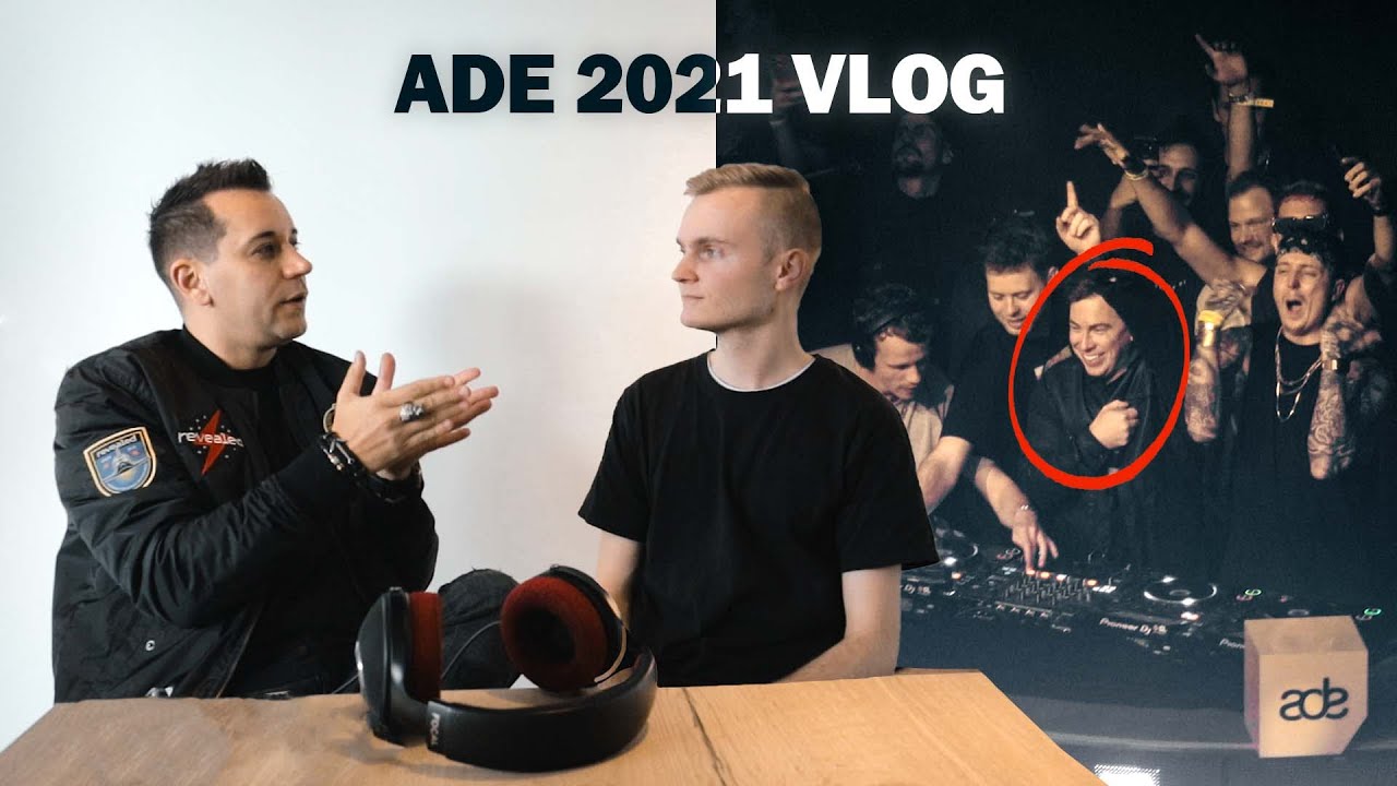 Hardwell's Back! & Advice From Revealed A&R Ortzy | ADE 2021 Vlog