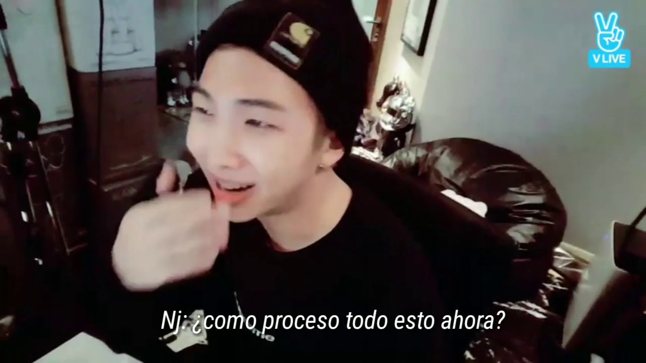 Imagina | Videollamada con Namjoon | Una pequeña sorpresa