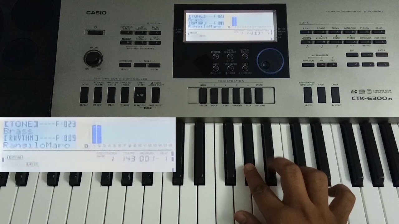 How To Use Arpeggio | In Casio Ctk - 6300IN & 7300IN