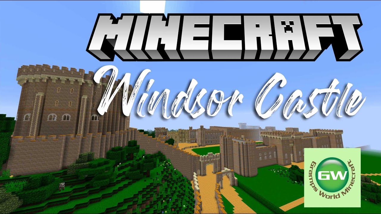 Windsor Castle Epic Build - in MINECRAFT
