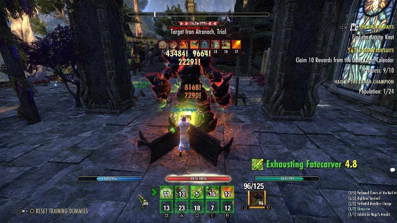 ESO Herald/Ardent/Aedric 141k Highland/Null Arca /no heroism u48
